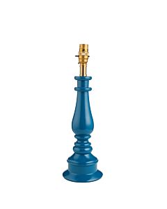 Endon Lighting - Myrtle - 112165 - Blue Warm Brass Base Only Table Lamp