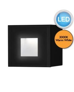 Konstsmide - Chieri - 7864-750 - LED Black 8 Light IP54 Outdoor Wall Washer Light