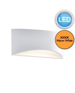 Saxby Lighting - Toko - 61638 - LED White Ceramic Large Wall Washer Light