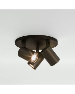 Astro Lighting - Ascoli Triple Round 1286005 - Bronze Spotlight