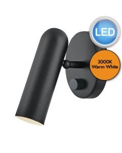 Hinkley Lighting - Dax - HK-DAX1-BK - LED Black Wall Light