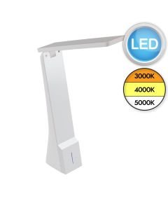 Eglo Lighting - La Seca - 97044 - LED White Touch Task Table Lamp