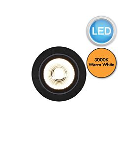 Nordlux - Alec 1-Kit - 2110350103 - LED Black IP44 Bathroom Recessed Ceiling Downlight
