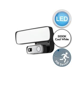 Konstsmide - Smartlight - 7868-750 - LED Black IP54 Outdoor Sensor Floodlight