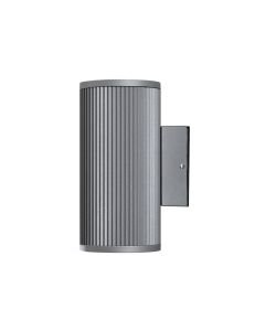 Konstsmide - Siracusa - 7514-300 - Grey 2 Light IP44 Outdoor Wall Washer Light