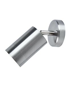Lutec - Rado - 5511020001 - Stainless Steel Clear IP44 Outdoor Wall Spotlight