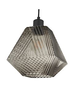 Prism - Smokey Glass Easy Fit Glass Pendant Shade