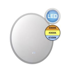 Saxby Lighting - Eclipse CCT - 108280 - LED Mirrored Glass IP44 Bathroom Mirror