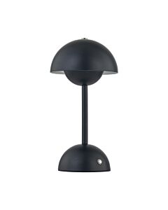Eleanor - Black LED Rechargeable Touch Table Lamp