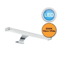 Eglo Lighting - Vinchio - 98501 - LED Chrome White IP44 Bathroom Strip Wall Light