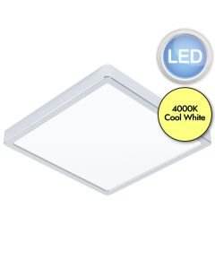 Eglo Lighting - Fueva 5 - 30894 - LED Chrome White IP44 Bathroom Ceiling Flush Light