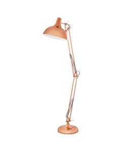 Eglo Lighting - Borgillio - 94705 - Copper Floor Reading Lamp