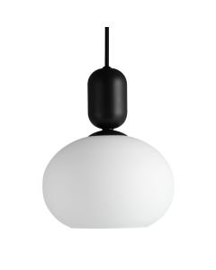 Nordlux - Notti - 2011003003 - Black Opal Glass Ceiling Pendant Light