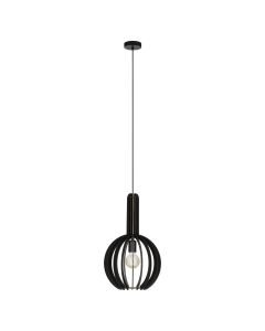 Eglo Lighting - Velasco - 900153 - Black Wood Ceiling Pendant Light