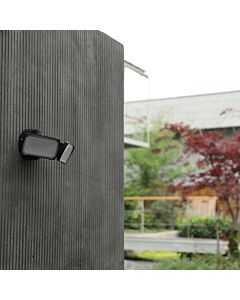 Lutec - Chimera - 7635434330 - LED Black Clear 2 Light IP54 Outdoor Floodlight