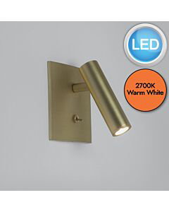 Astro Lighting - Enna - 1058030 - LED Gold Reading Wall Light