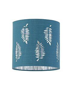 Fern - Teal Cut Out 15.5cm Table Lamp Shade