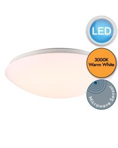 Nordlux - Ask 36 - 45386501 - LED White IP44 Bathroom Ceiling Flush Light