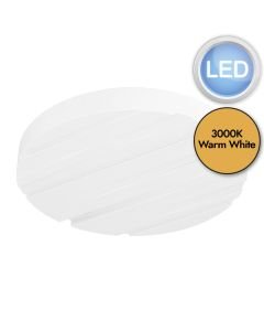 Eglo Lighting - Ferentino - 900608 - LED White Flush Ceiling Light