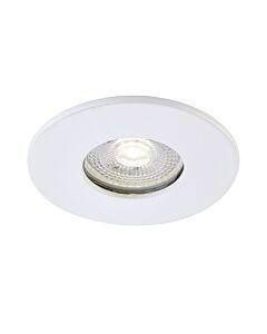Saxby Lighting - Saxby ShieldONE 75 - 109806 & 113300 - White IP65 Fixed Bathroom Recessed Fire Rated Ceiling Downlight