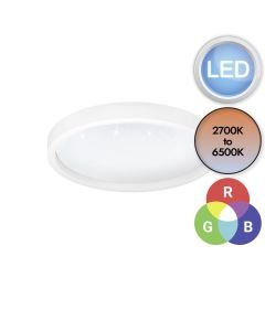 Eglo Lighting - Montemorelos-Z - 900408 - LED White Flush Ceiling Light