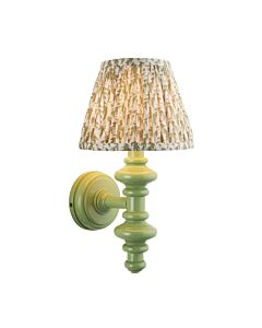 Endon Lighting - Carnaby & Leaf 20cm - 114457 - Green Wall Light