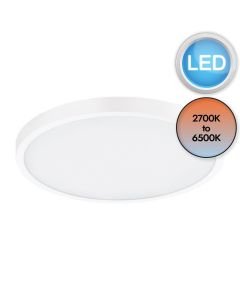 Eglo Lighting - Fueva-A - 98293 - LED White Flush Ceiling Light