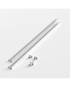 Astro Lighting - 2x Track 1m Kit 6020040 - Matt White Track Lighting