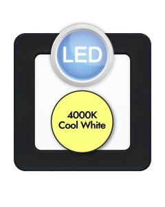 Eglo Lighting - Fueva 5 - 99187 - LED Black White Recessed Ceiling Downlight