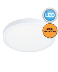 Eglo Lighting - Fueva 5 - 99265 - LED White IP44 Bathroom Ceiling Flush Light