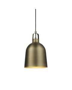 Endon Lighting - Lazenby - 102545 - Antique Brass Ceiling Pendant Light