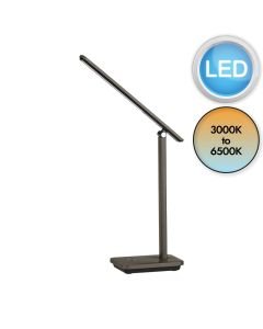 Eglo Lighting - Iniesta - 900958 - LED Black White Touch Task Table Lamp