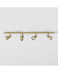 Astro Lighting - Juno - 1487008 - Brushed Brass 4 Light Ceiling Spotlight