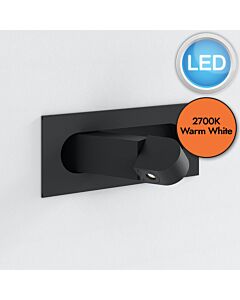Astro Lighting - Digit - 1323043 - LED Black Reading Wall Light