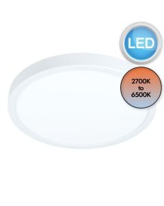 Eglo Lighting - Fueva-Z - 98843 - LED White IP44 Bathroom Ceiling Flush Light