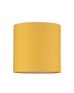 Ochre Yellow Textured Cotton 17cm Table Lamp Shade