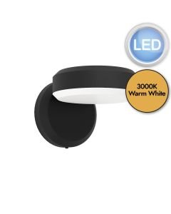 Eglo Lighting - Fornaci - 900673 - LED Black White IP54 Outdoor Wall Light