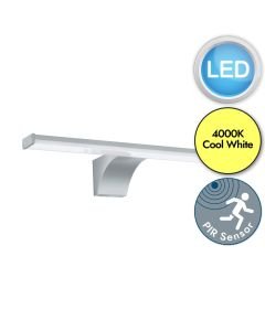 Eglo Lighting - Pandella 2 - 97059 - LED Silver Chrome White IP44 Bathroom Strip Wall Light