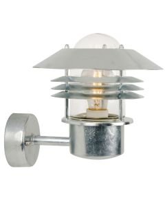 Nordlux - Vejers - 25091031 - Galvanized Steel Clear Glass IP54 Outdoor Wall Light