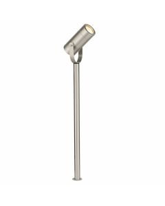 Saxby Lighting - Palin - 13797 - Stainless Steel Clear Glass IP44 Tall Outdoor Spike Light