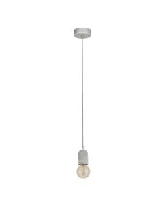 Eglo Lighting - Silvares - 95522 - Grey Concrete Ceiling Pendant Light
