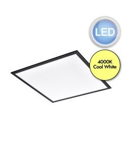 Eglo Lighting - Salobrena 1 - 900819 - LED Black White Flush Ceiling Light