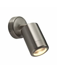 Saxby Lighting - Odyssey - St5010s - Stainless Steel Clear Glass IP65 Outdoor Wall Spotlight