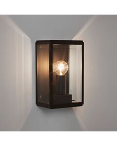 Astro Lighting - Homefield 130 1095040 - IP44 Textured Black Wall Light