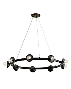Kichler Lighting - Palta - KL-PALTA9-CPZ - Light Bronze 9 Light Ceiling Pendant Light