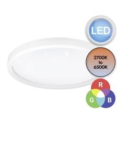 Eglo Lighting - Montemorelos-Z - 900409 - LED White Flush Ceiling Light