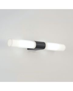 Astro Lighting - Padova - 1143008 - Black & White Glass 2 Light IP44 Bathroom Wall Light