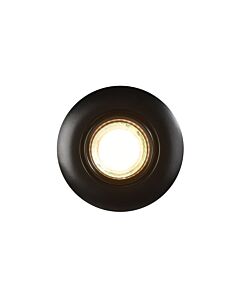Nordlux - Umberto - 2210100003 - Black IP44 Bathroom Recessed Ceiling Downlight