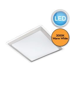 Eglo Lighting - Competa 1 - 95679 - LED White Flush Ceiling Light