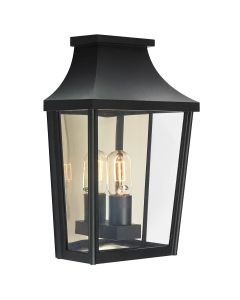 Elstead - Norlys - Turin T7-2-BLACK Half Lantern